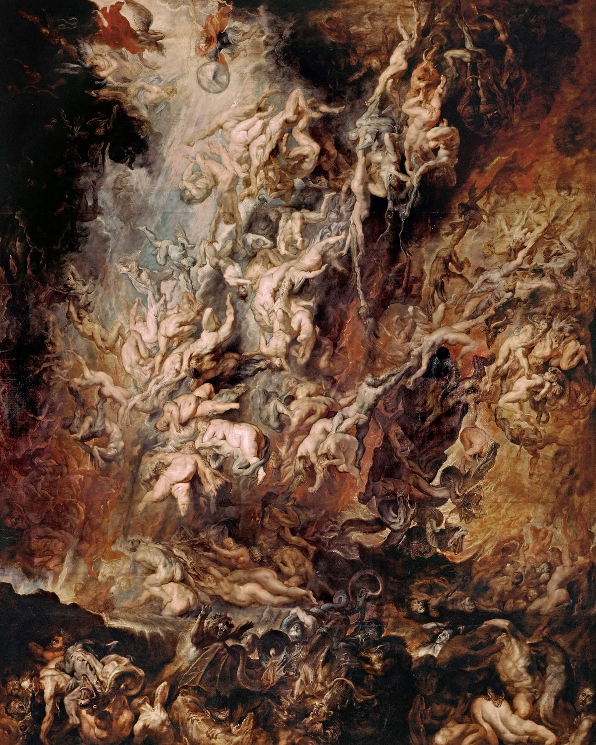 The Fall of the Damned by Peter Paul Rubens