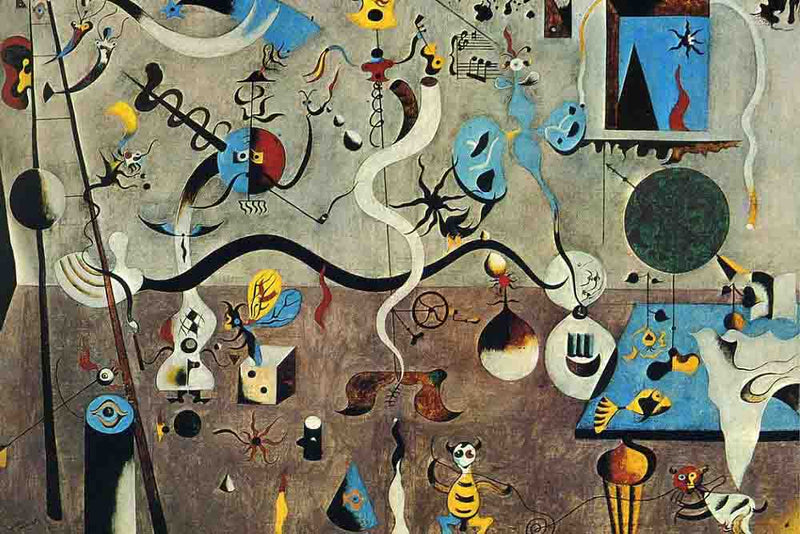 The Harlequin's Carnival by Joan Miró¢