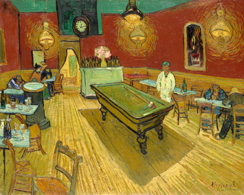 The Night Caf‚ by Vincent Van Gogh