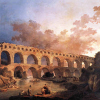 The Pont Du Gard - Hubert Robert