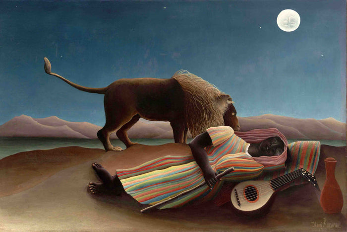 The Sleeping Gypsy by Henri Rousseau