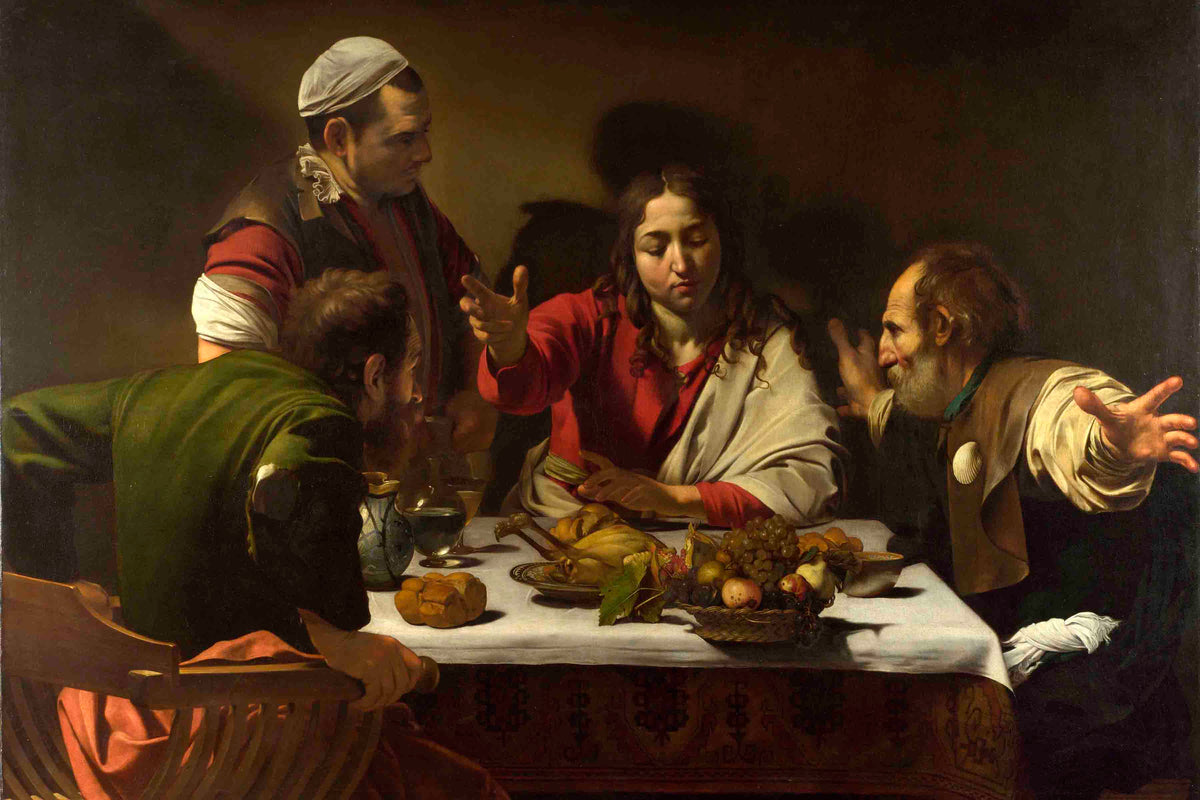 The Supper at Emmaus by Caravaggio