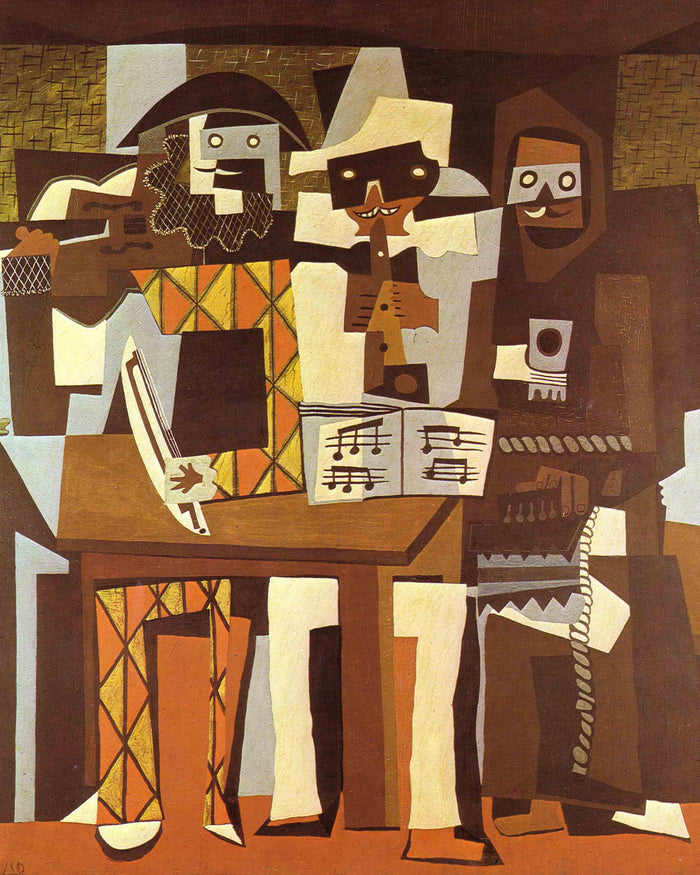 Three Musicians by Pablo Picasso