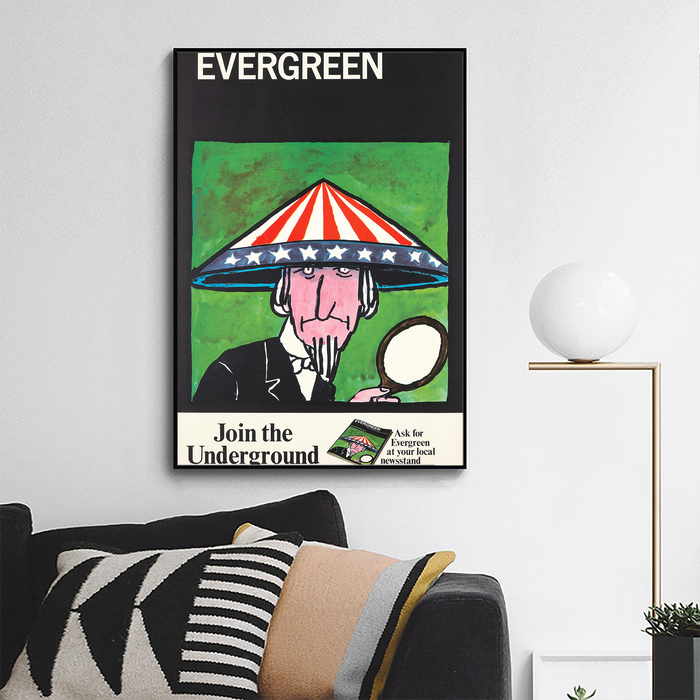 Tomi Ungerer Evergreen Review poster, 1967