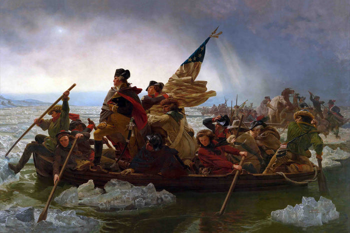 Washington Crossing the Delaware by Emanuel Gottlieb Leutze