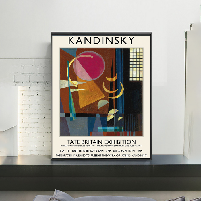 Wassily Kandinsky Exhibition Poster