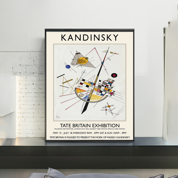 Wassily Kandinsky Exhibition Poster