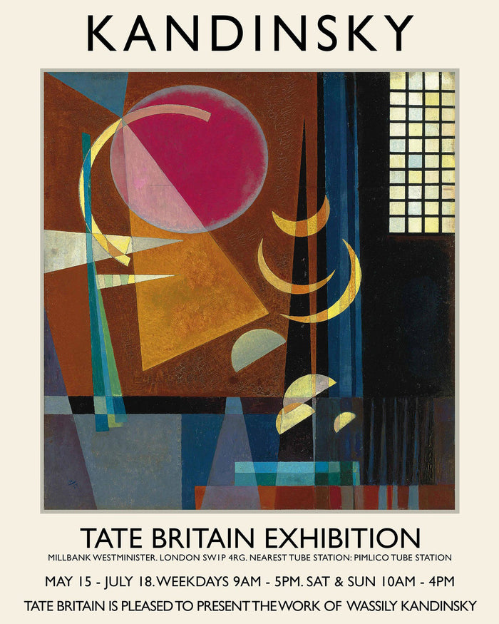 Wassily Kandinsky Exhibition Poster