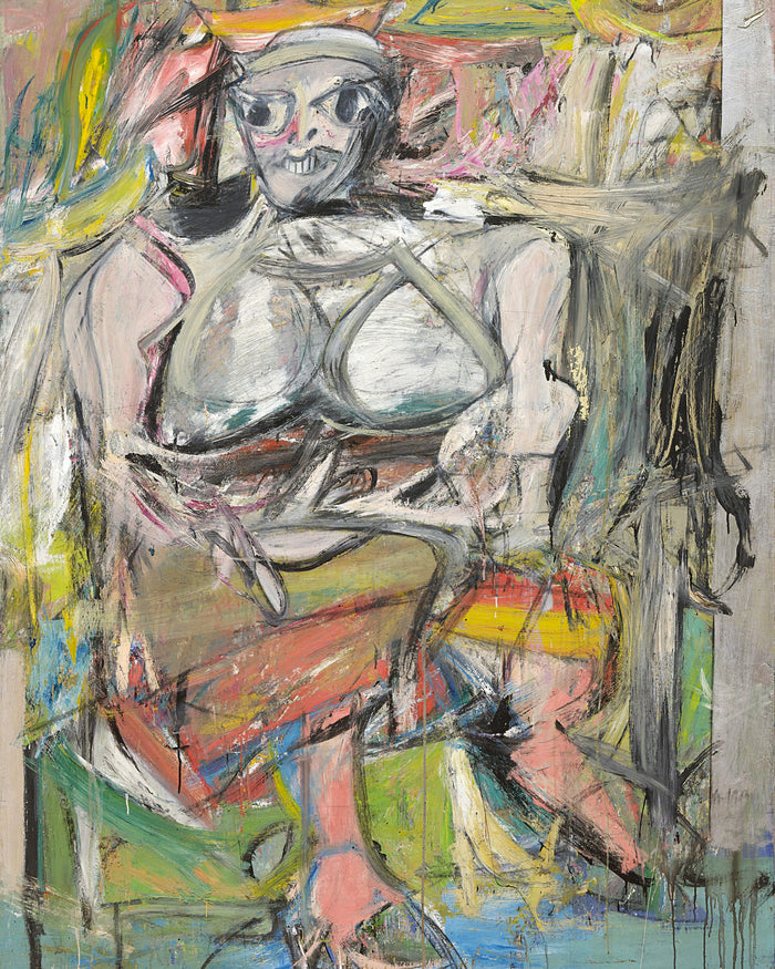 Woman I by Willem de Kooning