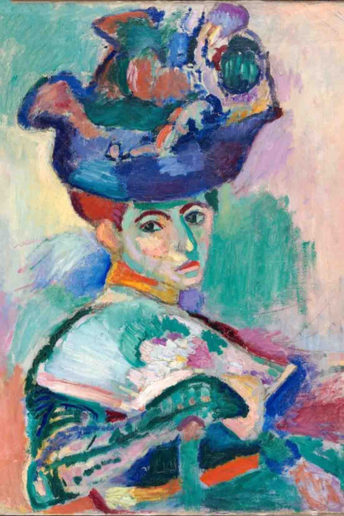 Woman with a Hat by Henri Matisse