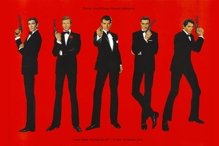 World of James Bond Exhibition Poster (United Artists, 1998)