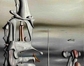 At the Risk of the Sun, 1949 by Yves Tanguy