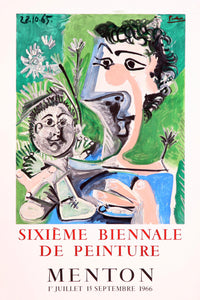 ixieme Biennale de Peinture - Menton (after) Pablo Picasso