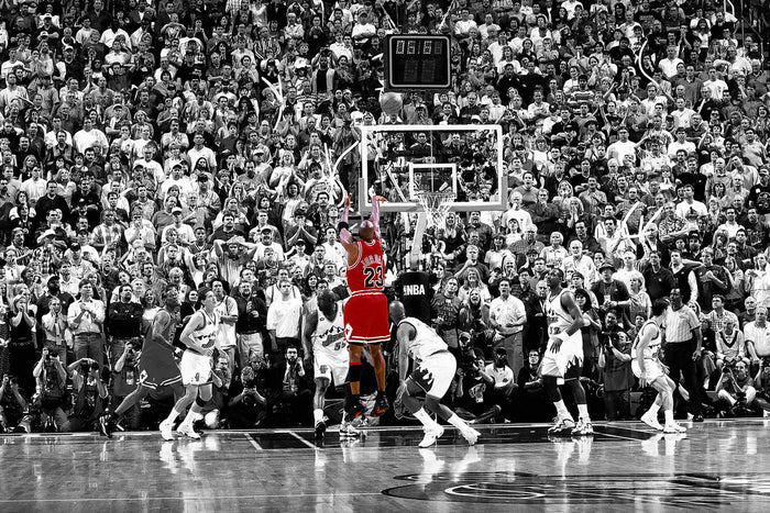 Michael Jordan last shot